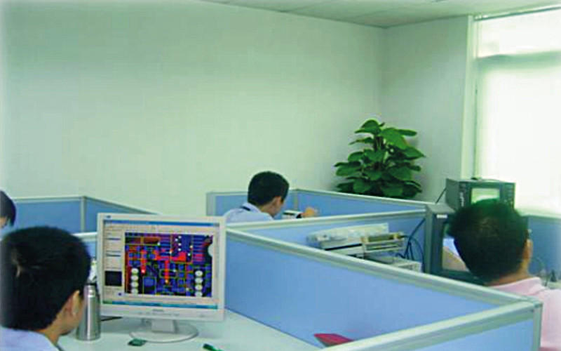 Shen Zhen Junson Security Technology Co. Ltd fabrika üretim hattı
